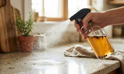 Mistura de cravo-da-índia com álcool na bancada da pia: para que serve o spray aromático que espanta formigas doceiras em minutos