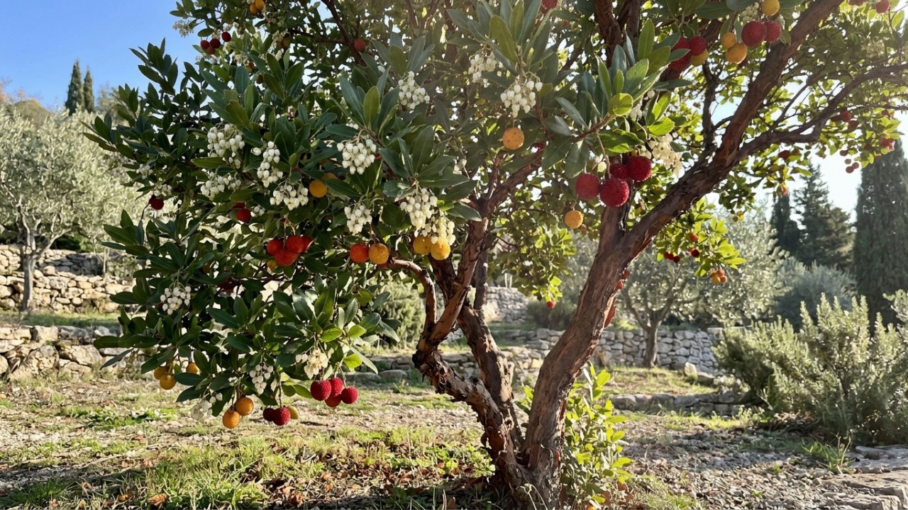 Nem roseira nem árvore frutífera comum: essa espécie mediterrânea pode produzir flores brancas e frutos vermelhos ao mesmo tempo, deixando o jardim colorido por mais tempo