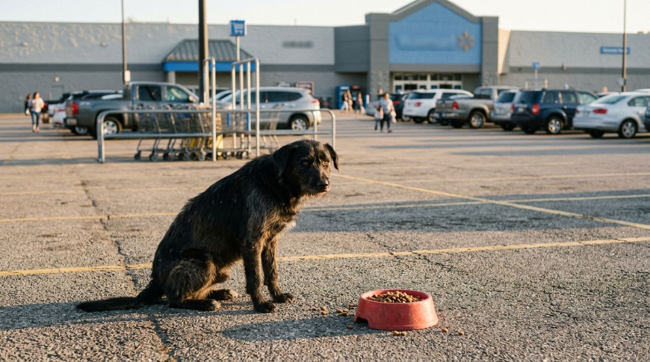 Cachorro que sofria com a perda de alguém tinha medo de todas as pessoas, até encontrar uma pessoa especial que conseguiu conquistar sua confiança