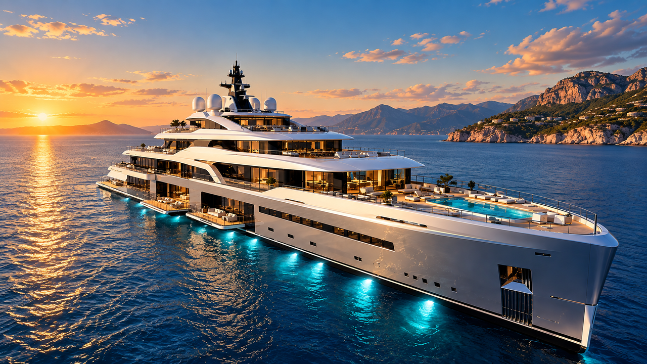 A indústria de superiates nunca para de buscar o próximo "santo graal" do luxo, mas a recente apresentação no Monaco Yacht Show superou todas as expectativas.