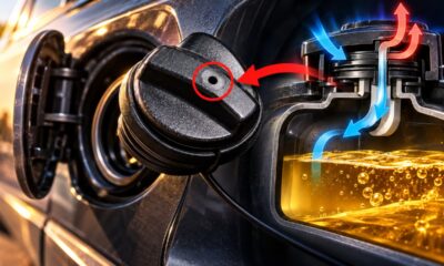 O pequeno furo na tampa do tanque de combustível tem uma função importante, e seu funcionamento está ligado à pressão dentro do sistema