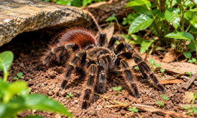 Muita gente remove a aranha-caranguejeira por medo, mas poucos sabem o papel que ela desempenha ao controlar insetos e pequenos animais no ambiente