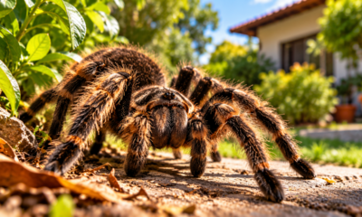Mesmo sendo pequenas e frequentemente ignoradas, as aranhas-caranguejeiras encontradas em ambientes naturais desempenham um papel no controle de outros invertebrados, mas não devem ser manuseadas quando aparecem perto de residências