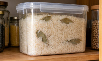 Colocar folha de louro dentro do pote de arroz: para que serve e por que as avós faziam isso