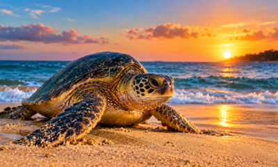 Milhares de tartarugas marinhas chegam às praias durante uma jornada impressionante que atravessa oceanos e revela como esses animais conseguem retornar ao local de nascimento depois de décadas