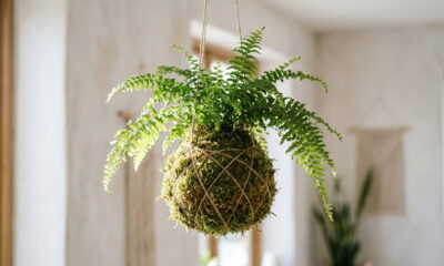 Essa técnica milenar japonesa virou a nova obsessão da decoração minimalista para suspender plantas sem precisar de vasos