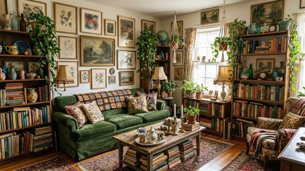 Adeus paredes vazias e ambientes sem alma: a nova tendência Cluttercore para decorar a casa com coleções afetivas e maximalismo acolhedor