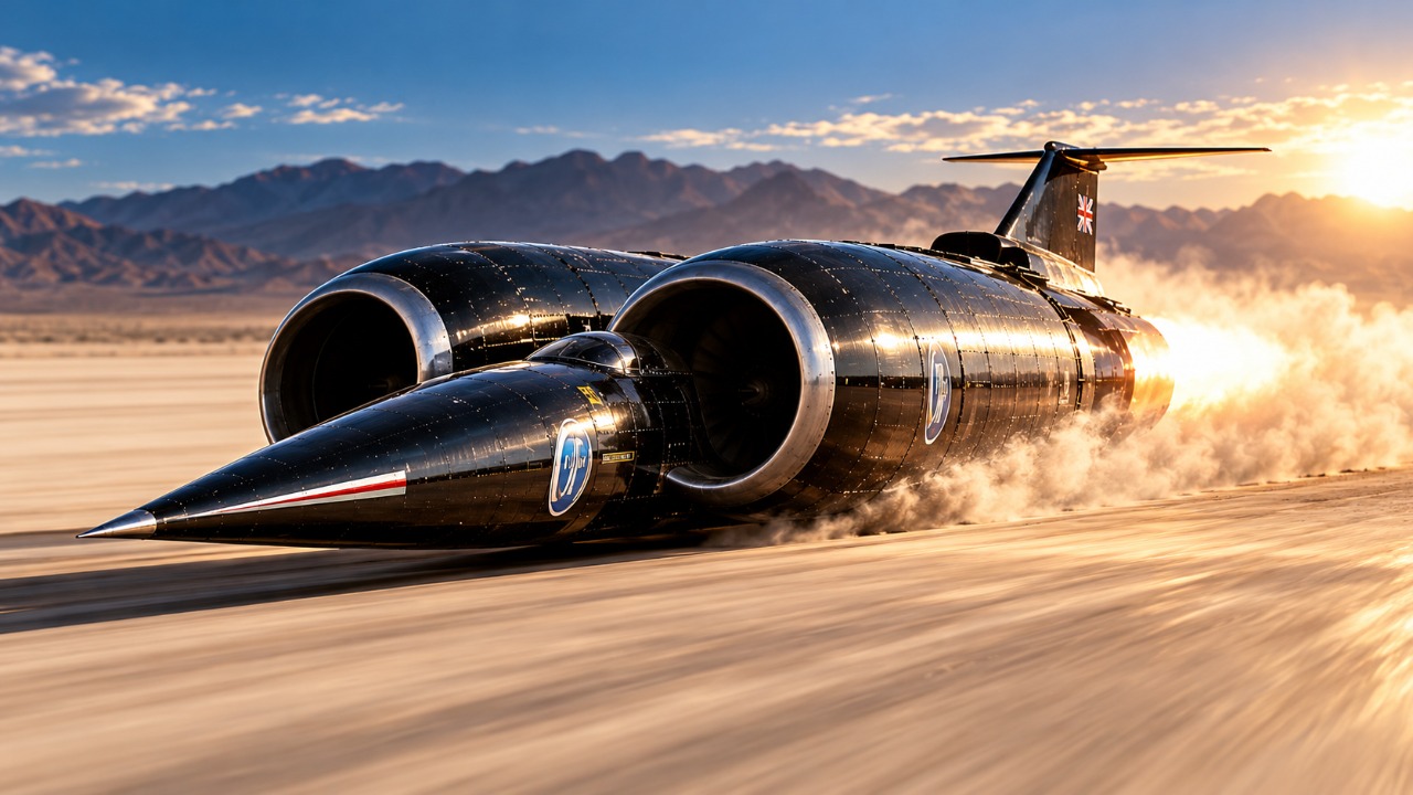 O carro que bateu recordes de velocidade usando motores de avião e a engenharia por trás de um dos projetos mais extremos da história automobilística