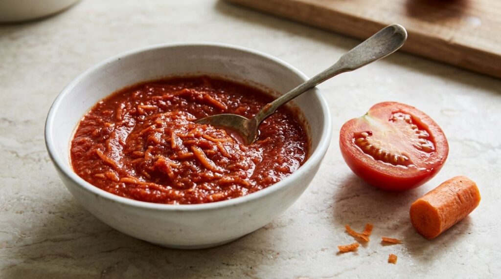 Chefs revelam o truque: "Para o molho de tomate ficar menos ácido, não coloque 2 colheres de açúcar, mas experimente primeiro ajustar o cozimento e os ingredientes”