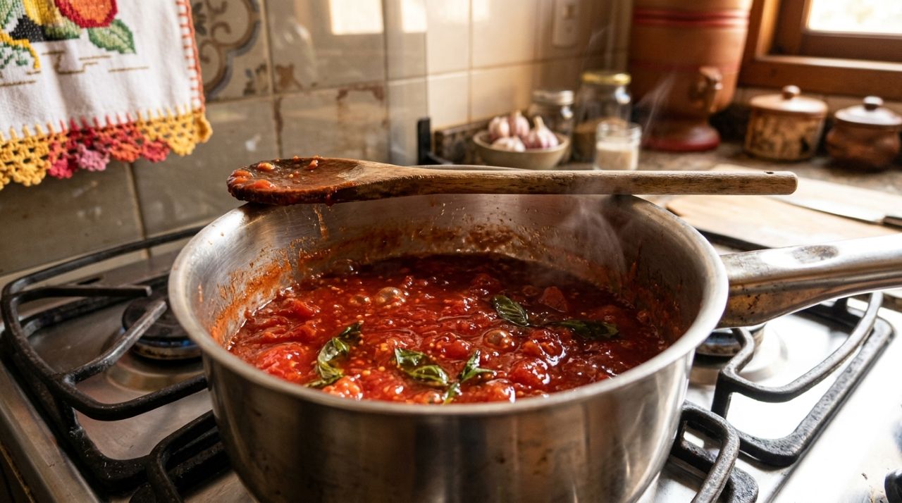 Chefs revelam o truque: "Para o molho de tomate ficar menos ácido, não coloque 2 colheres de açúcar, mas experimente primeiro ajustar o cozimento e os ingredientes”