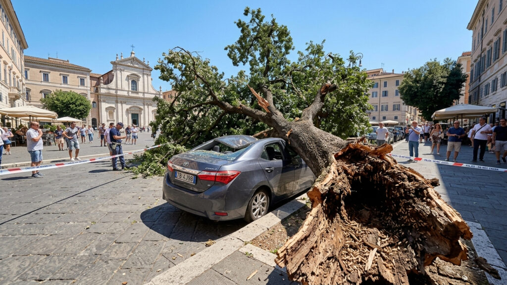 Árvore com cupim cai em praça sem chuva e destrói carro estacionado: prefeitura tenta culpar o tempo, mas é condenada a pagar R$ 35 mil