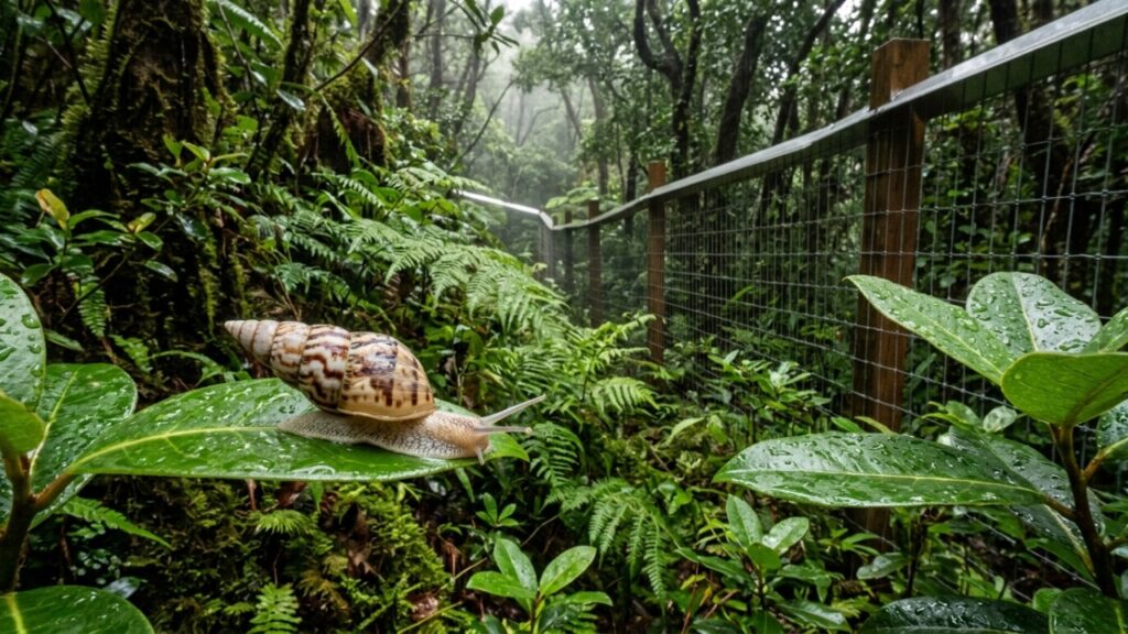 Em 1955, o Havaí introduziu um caracol predador para controlar uma espécie invasora, mas ele devastou caracóis nativos e, 69 anos depois, uma espécie extinta na natureza voltou ao habitat