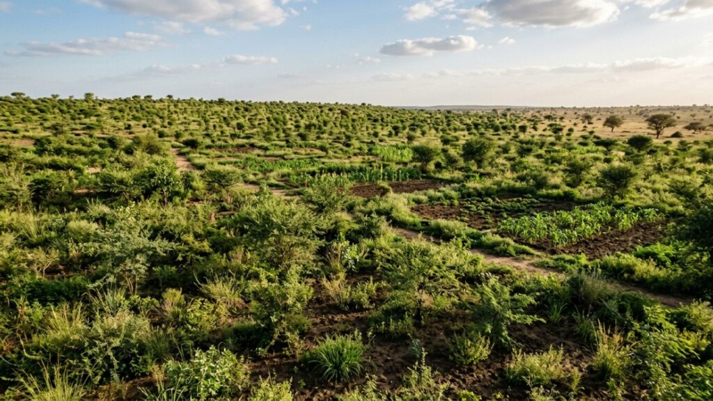 África está construindo uma muralha de árvores de 8.000 km para frear a desertificação, recuperar 100 milhões de hectares e criar milhões de empregos