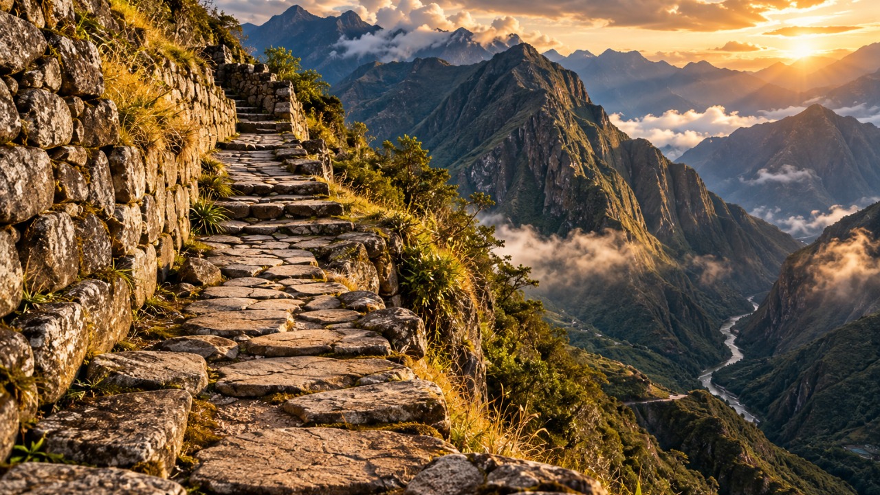 Uma antiga estrada construída pelos incas atravessava montanhas e regiões de difícil acesso, e a engenharia usada para conectar partes do império continua impressionando pesquisadores