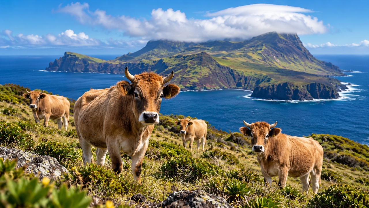 Em 1875, apenas cinco cabras foram deixadas em uma ilha, mas elas se multiplicaram e deram origem a uma população selvagem que surpreendeu cientistas