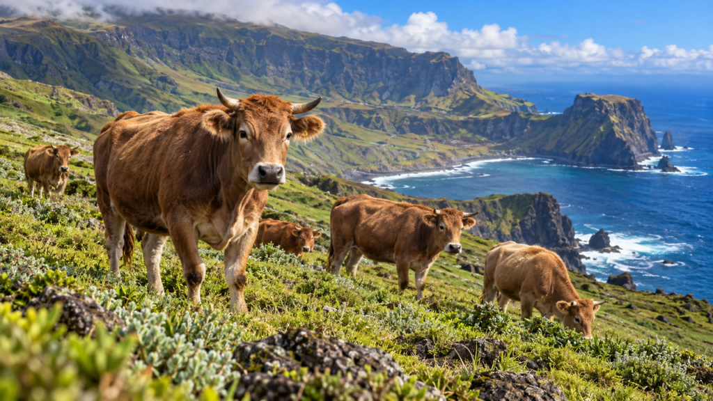 Em 1875, apenas cinco cabras foram deixadas em uma ilha, mas elas se multiplicaram e deram origem a uma população selvagem que surpreendeu cientistas