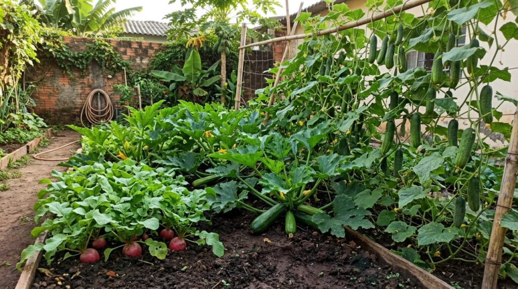 Os 3 vegetais de crescimento rápido para plantar a partir de outubro