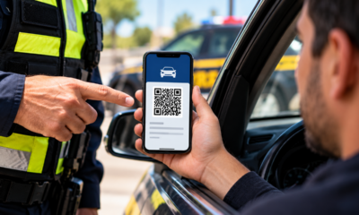 Motorista mostra comprovante de seguro pelo celular durante blitz, agente questiona a validade do arquivo e ele descobre por que uma imagem não substitui o documento oficial