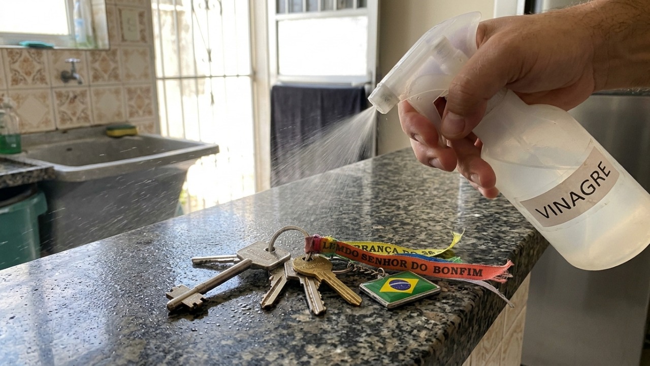 Borrifar vinagre nas chaves de casa uma vez por mês: para que serve esse truque e por que danos de casa recomendam
