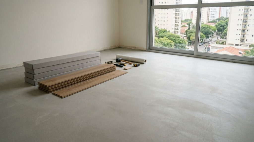 Adeus, piso laminado: muita gente está trocando o revestimento tradicional por uma opção considerada mais resistente e durável