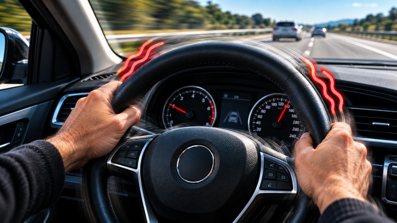 Por que alguns carros começam a vibrar quando atingem determinada velocidade e o que o comportamento do volante pode revelar sobre a origem do problema