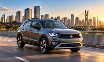 Novo SUV da Volkswagen chega ao Brasil com motor 1.0 turbo de até 128 cv, porta-malas de 373 litros e tecnologia moderna que promete economia para quem enfrenta longos trajetos diariamente