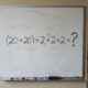 A maioria começa pela parte errada: (20 + 20) ÷ 2 + 2 × 2