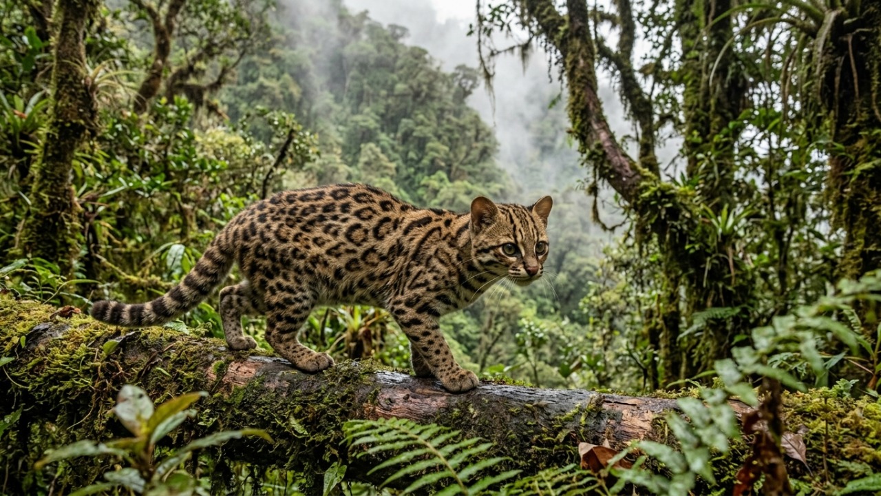 Morador encontra filhote na floresta, cria o animal em casa e só depois pesquisadores descobrem que ele pertence a uma nova espécie de felino, após cerca de 100 anos sem descoberta semelhante
