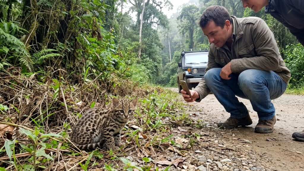 Morador encontra filhote na floresta, cria o animal em casa e só depois pesquisadores descobrem que ele pertence a uma nova espécie de felino, após cerca de 100 anos sem descoberta semelhante