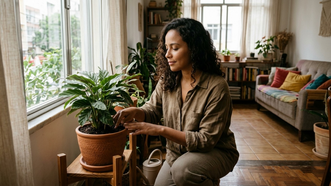 Especialistas em psicologia afirmam: “Quem enche a casa de plantas pode não estar apenas decorando os ambientes, mas buscando a sensação de calma, conforto e bem-estar que o contato com a natureza pode proporcionar”
