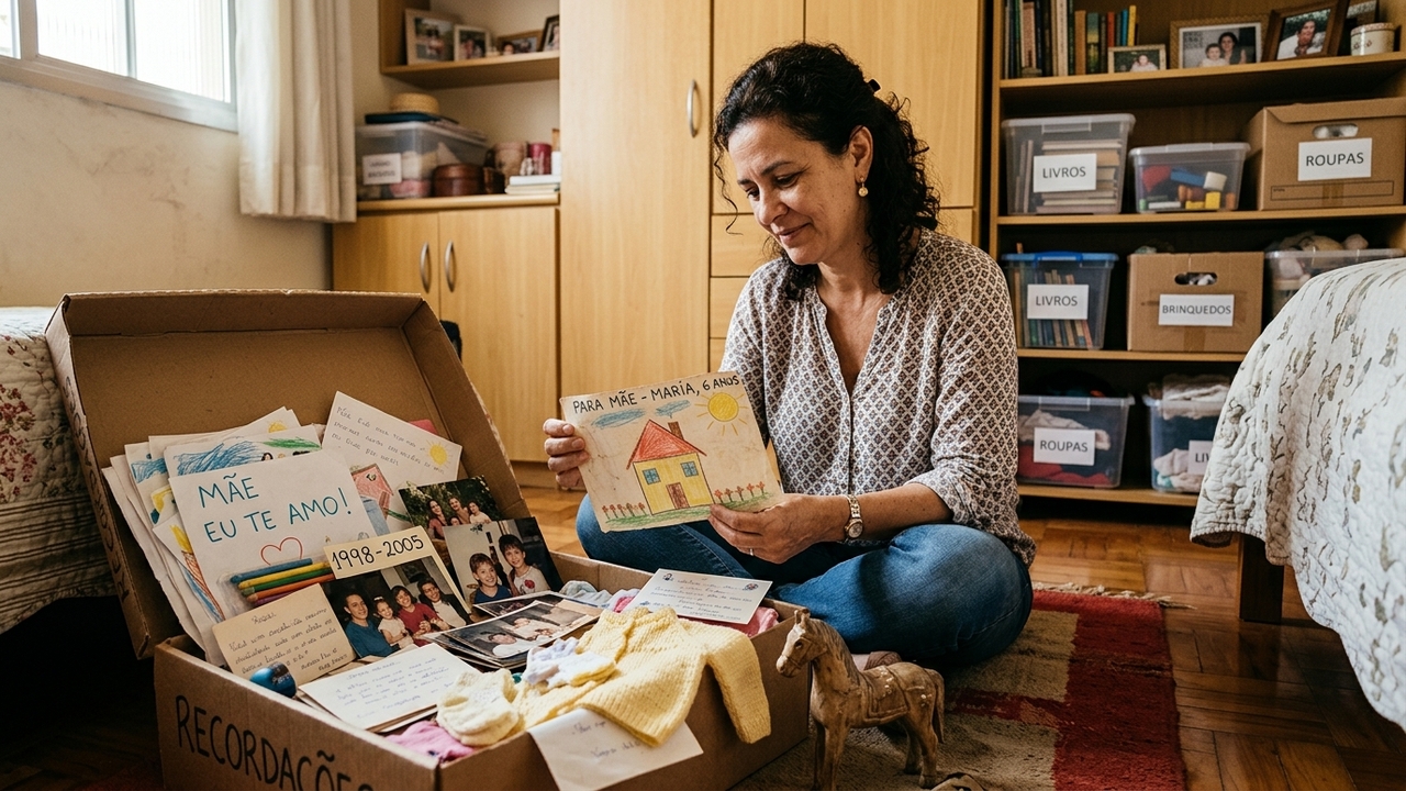 Você não precisa jogar fora suas memórias para ter ordem