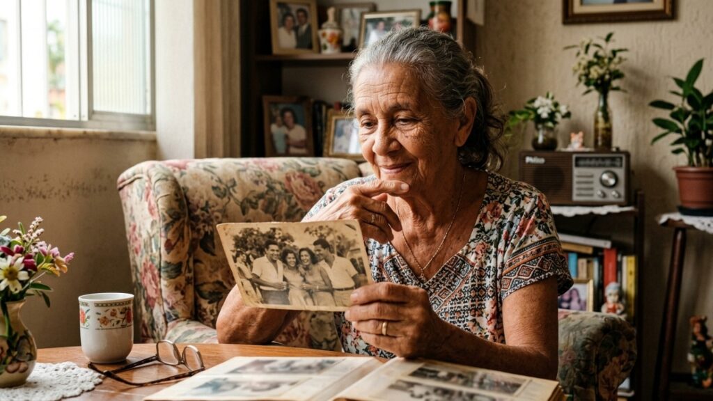 Especialistas em psicologia afirmam: “Quem gosta de contar histórias da juventude repetidamente pode não estar apenas com saudade, mas recorrendo a lembranças especialmente fortes e fáceis de acessar”