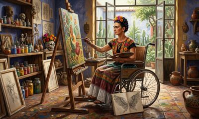 Frida Kahlo, pintora mexicana, sobre os limites: “Pés, para que os quero, se tenho asas para voar?” Uma reflexão sobre superar as dificuldades com imaginação e coragem