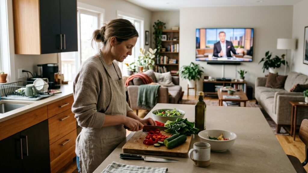 A psicologia diz que deixar a televisão ligada sem assistir pode estar relacionado à busca por estímulos familiares, ao desconforto com o silêncio e ao desejo de sentir que existe alguma presença no ambiente
