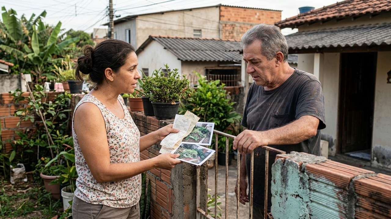 Gato do vizinho entra todas as noites na horta do quintal ao lado, faz as necessidades e destrói as mudas, e a família descobre que o dono do animal responde pelo prejuízo