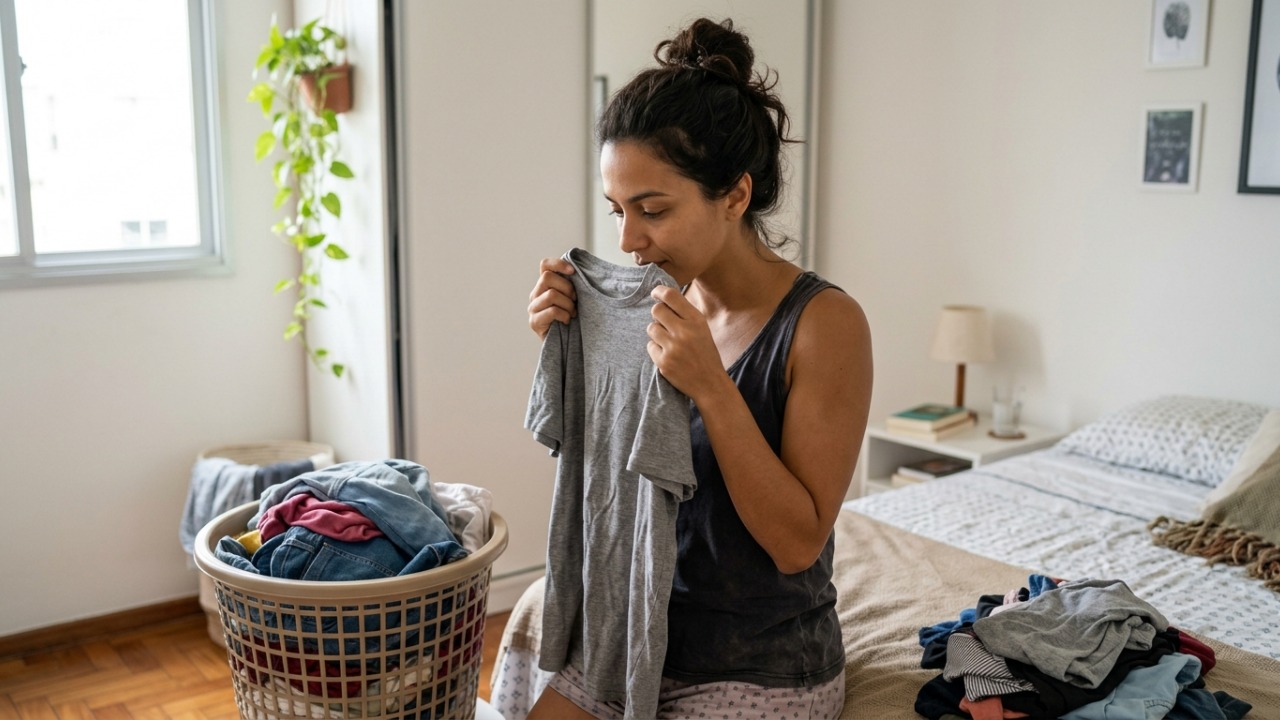 “Se a roupa não está com cheiro ruim, ainda dá para usar”: a psicologia explica por que tanta gente confia no próprio nariz antes de decidir se chegou a hora de lavar