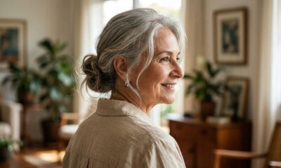 Depois dos 60 anos, estes penteados rápidos deixam o visual elegante em menos de 5 minutos, sem secador e sem chapinha