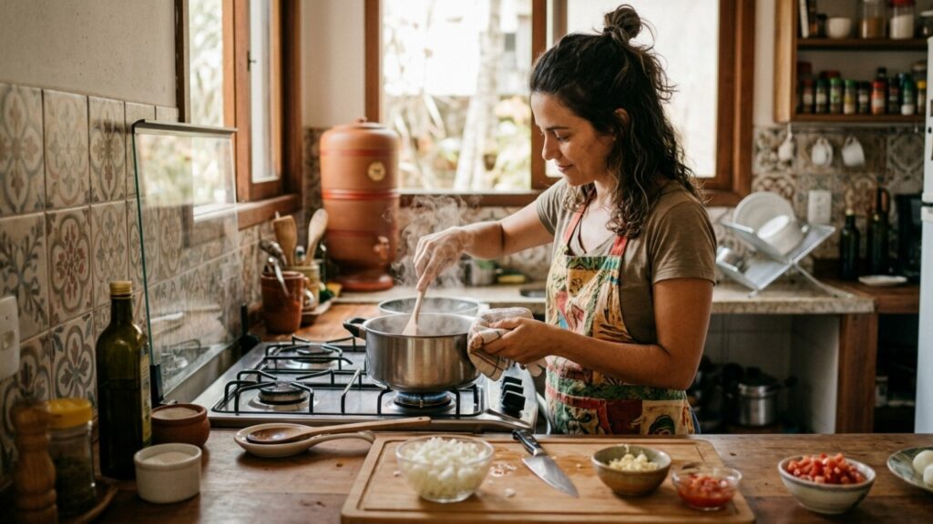 Especialistas em psicologia explicam que pessoas que colocam todos os ingredientes sobre a bancada antes de cozinhar podem não estar apenas sendo organizadas, mas buscando mais controle e tranquilidade durante o preparo