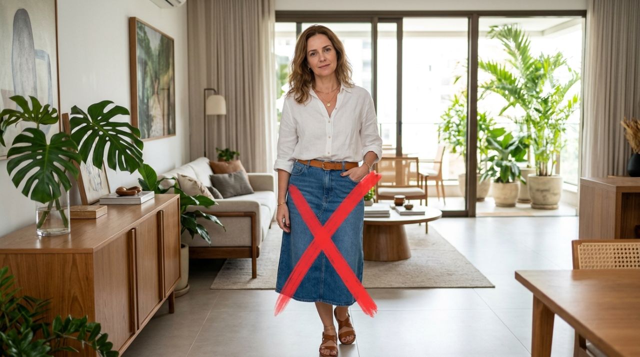 Adeus à saia jeans: a nova tendência de 2026 é mais elegante, valoriza a silhueta e deixa qualquer look com aparência sofisticada
