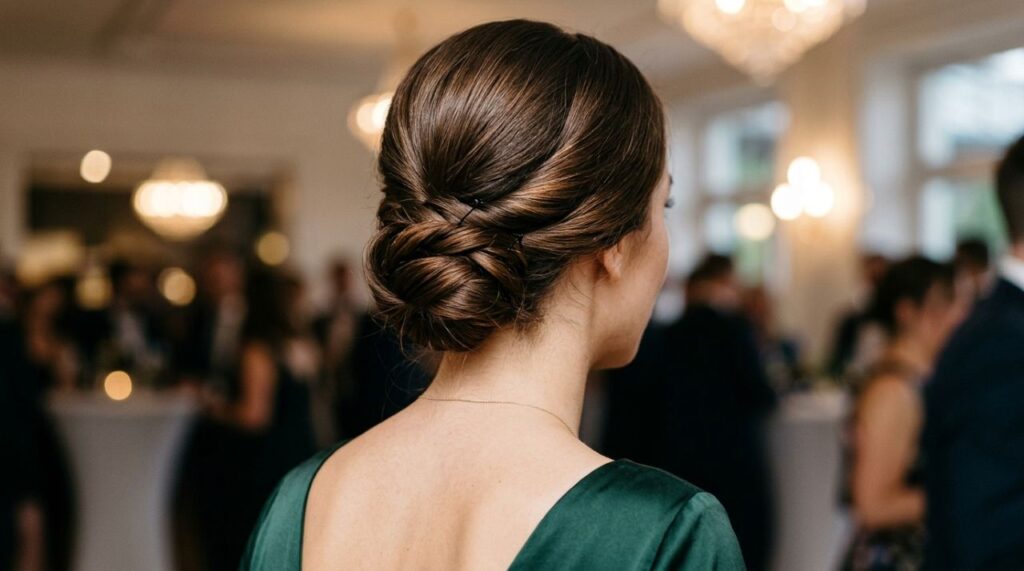 Grampos que estavam esquecidos na gaveta viram um penteado elegante para festas e ajudam a prender os cabelos sem precisar de acessórios caros