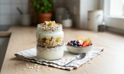 Nem pão puro nem café com açúcar: a combinação de proteínas, aveia e frutas no café da manhã pode ajudar a controlar a fome e transformar a disposição ao longo do dia