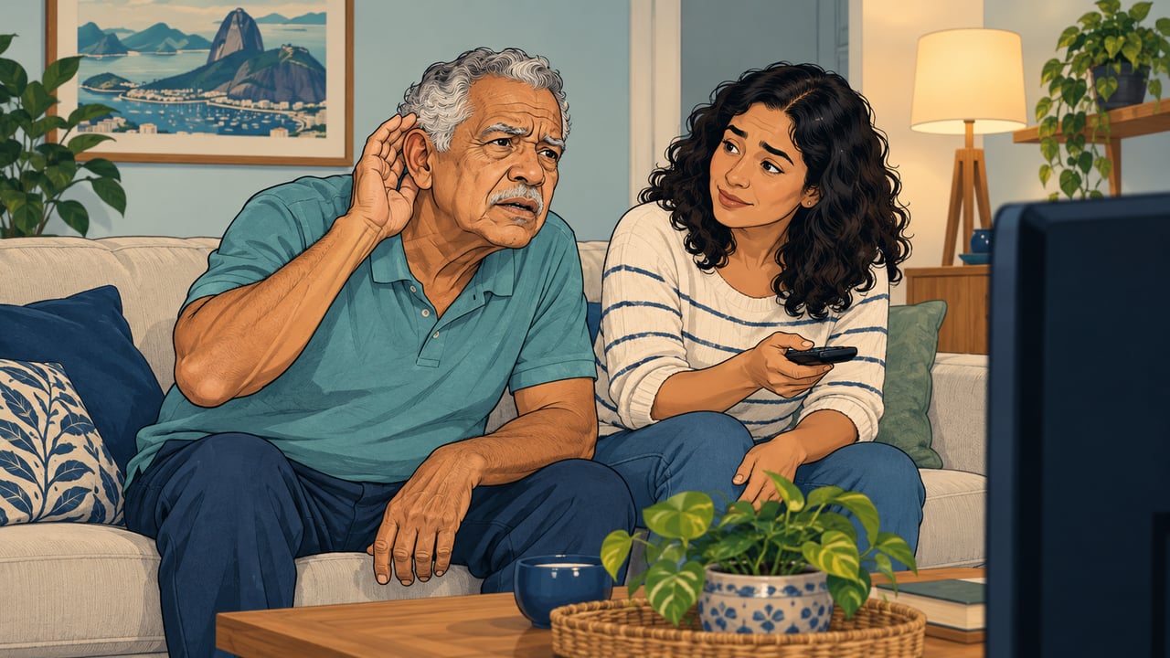 Dificuldade para ouvir TV e rádio pode ser sinal de perda auditiva e merece avaliação com especialista