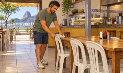 Empurrar a cadeira de volta é comportamento pró-social: um gesto voluntário que beneficia quem usa o espaço depois