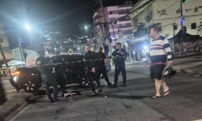 Confronto armado com a PM termina com suspeito baleado e dois detidos em Madureira