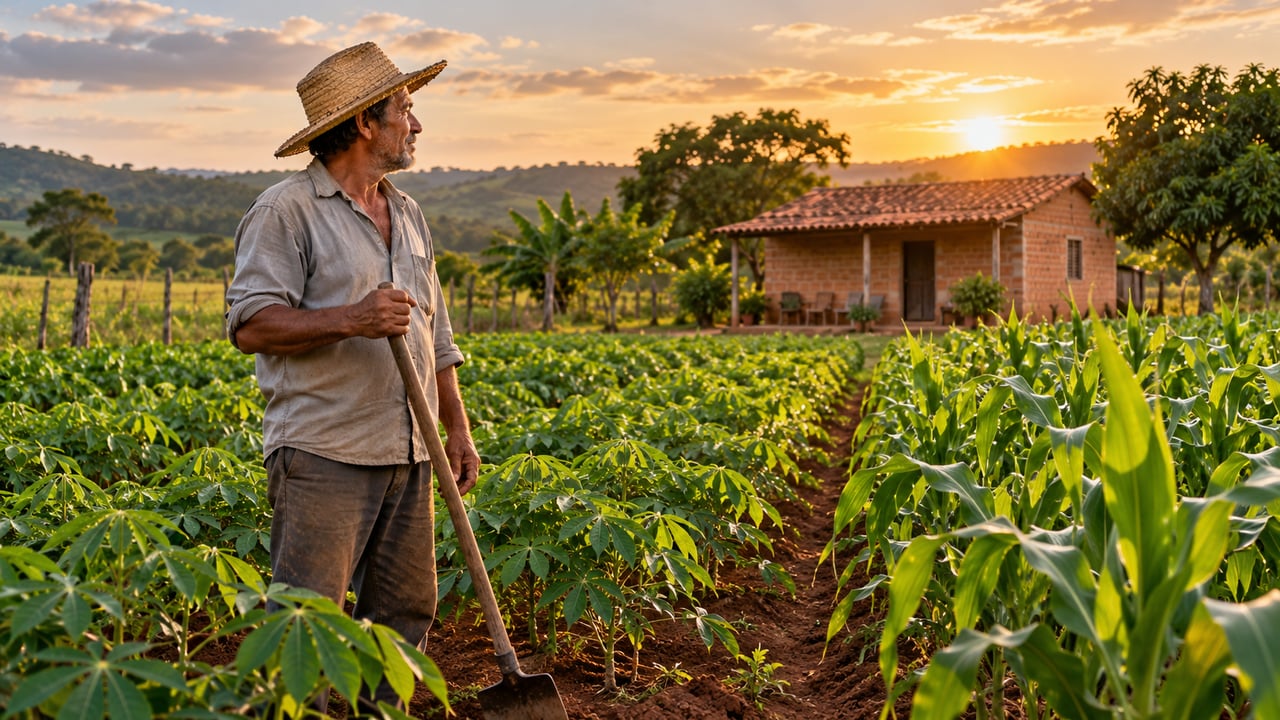Quem planta e mora na terra por cinco anos seguidos pode pedir a usucapião rural de até 50 hectares