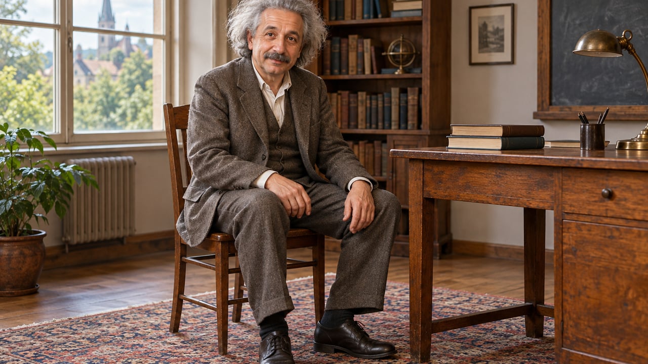 Para Einstein, a vida ganha valor quando é dedicada também aos outros