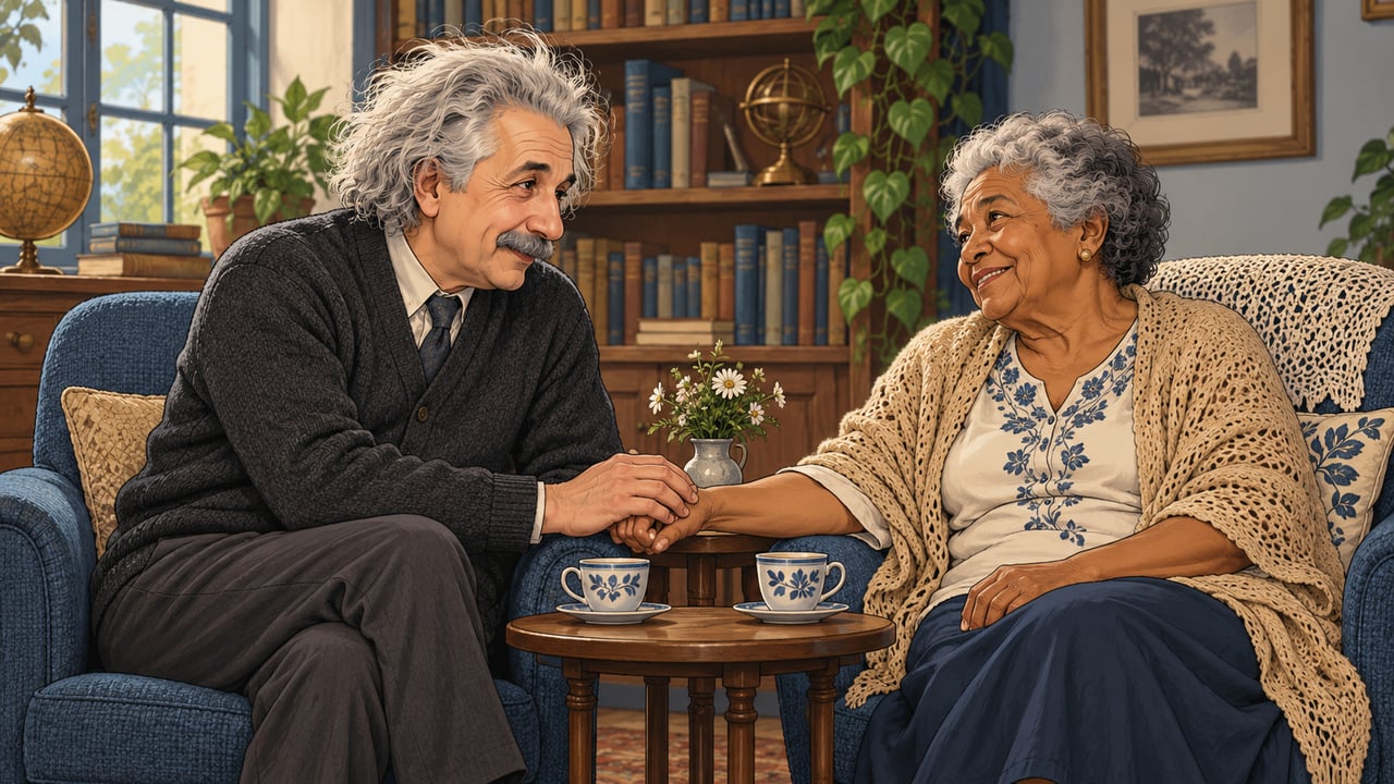 Para Einstein, amadurecer é sentir que a preocupação com os outros pesa mais do que a preocupação consigo mesmo