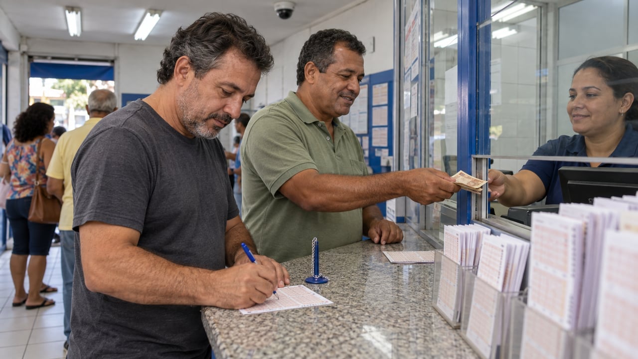 A câmera da lotérica mostrou os dois amigos escolhendo e pagando os jogos juntos, e a Justiça mandou dividir o prêmio