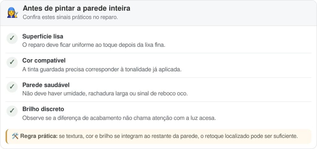 Pedreiros ensinam a mistura que tapa buraco de prego na parede antes da visita das festas sem precisar pintar tudo