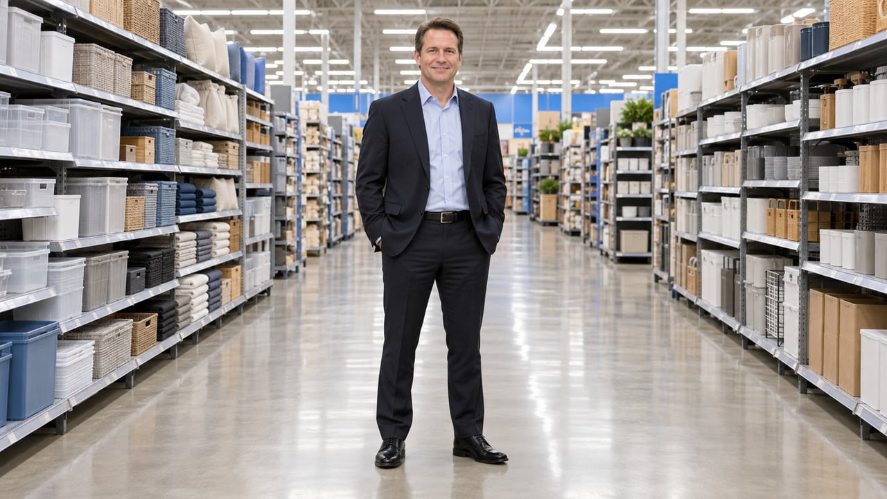 Doug McMillon começou no depósito aos 17 anos e assumiu o comando do Walmart três décadas depois